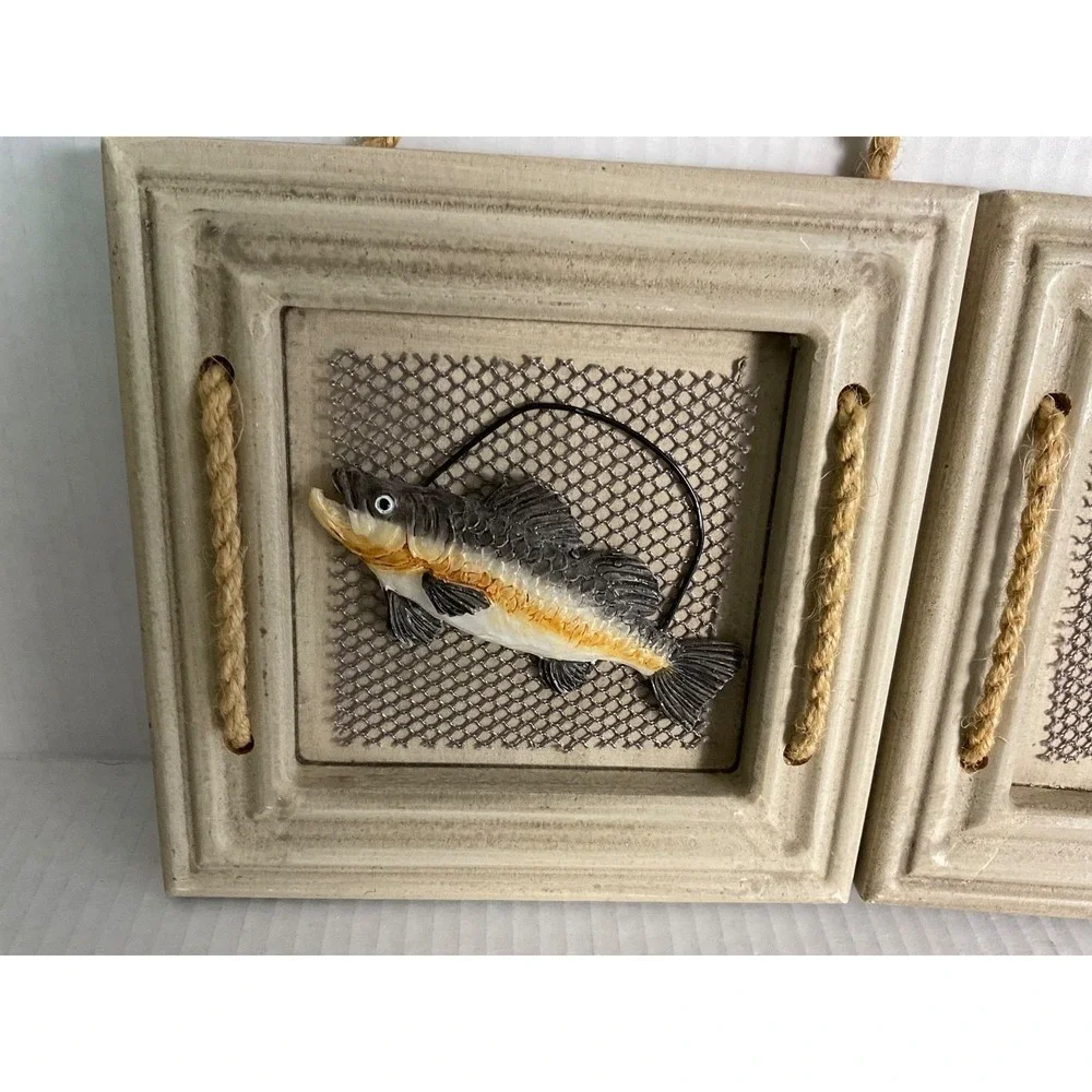 DECOR WALTHER fish plaque